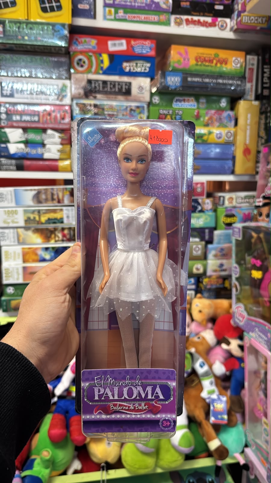 Muñeca Paloma Bailarina