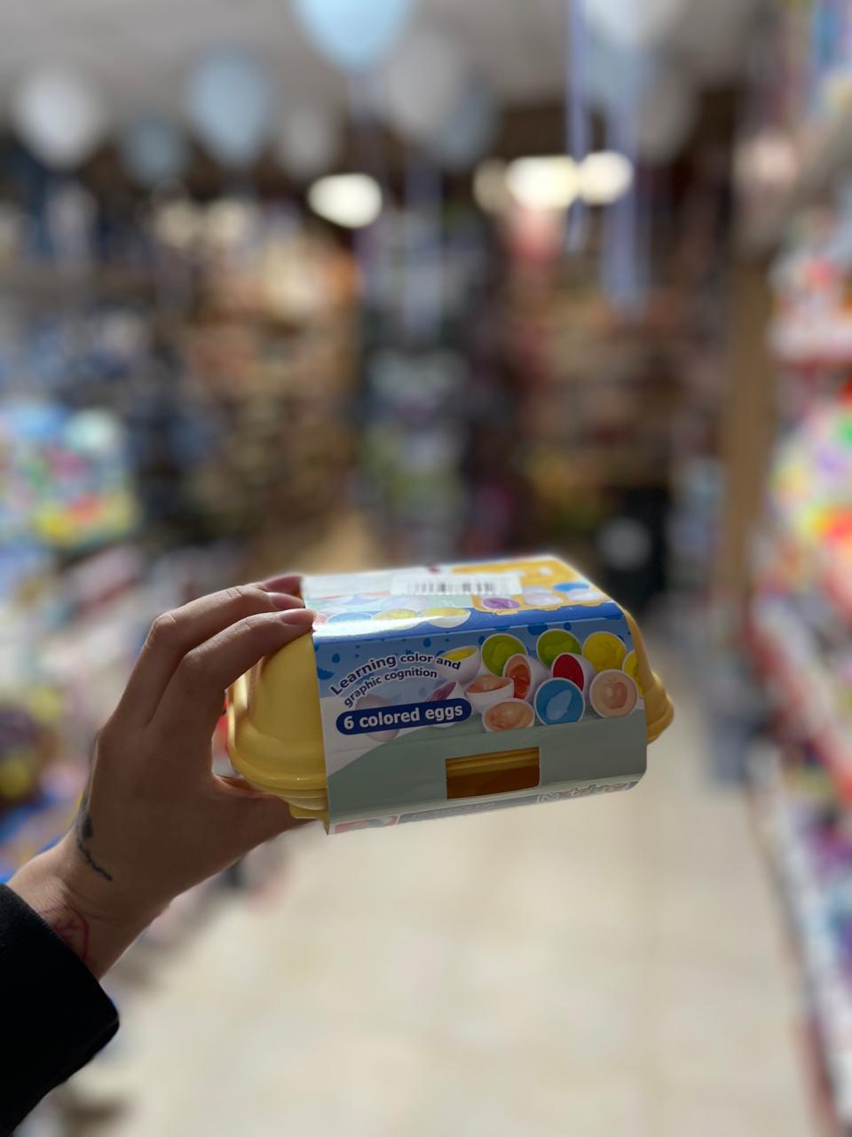 Huevos de Encastre Didácticos.