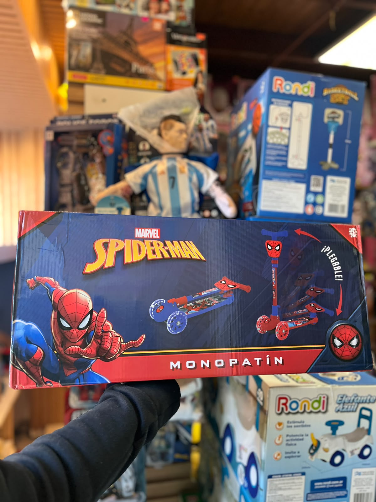 Monopatin Spiderman
