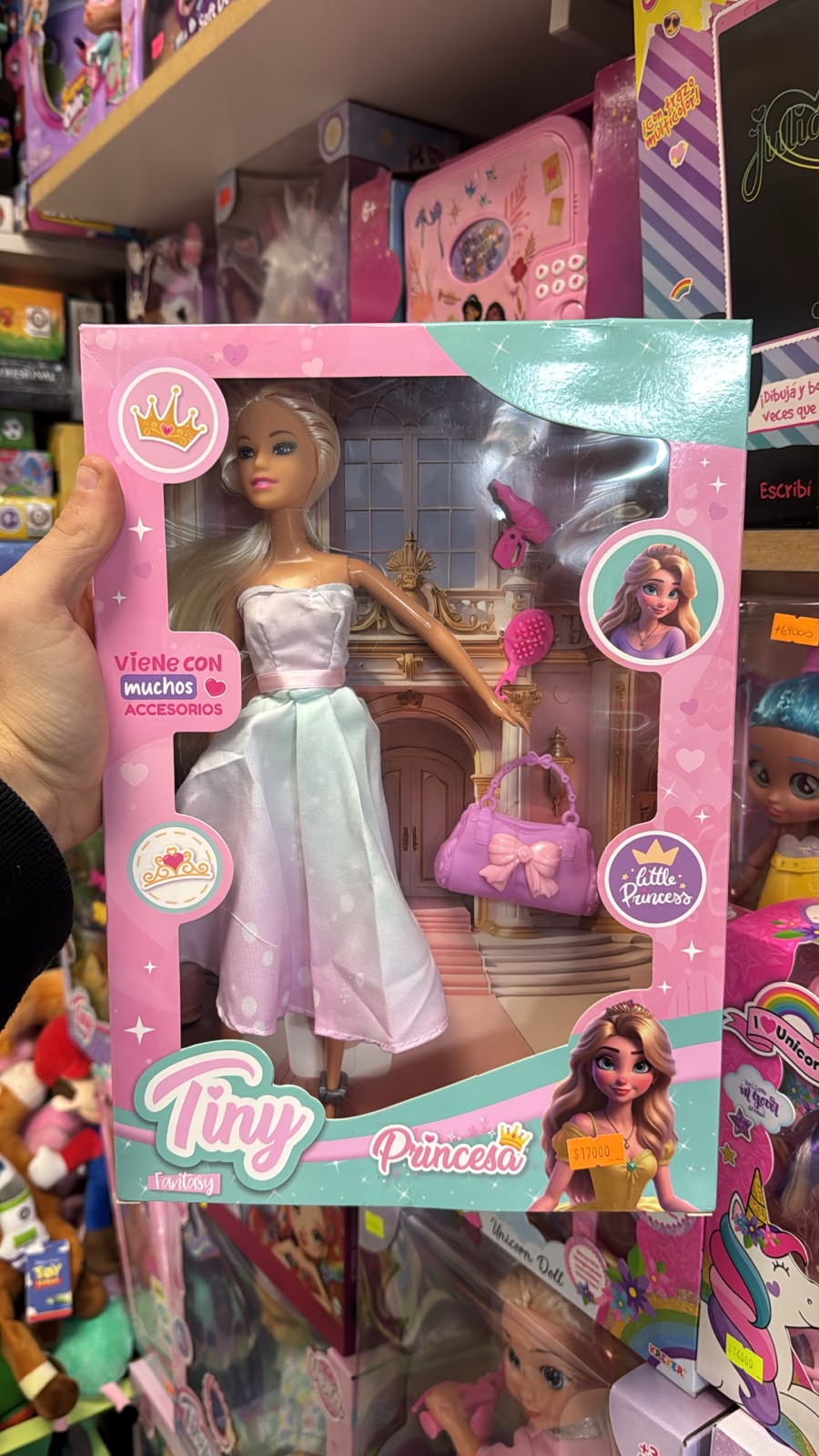 Tiny Princesa Rosa con Acc