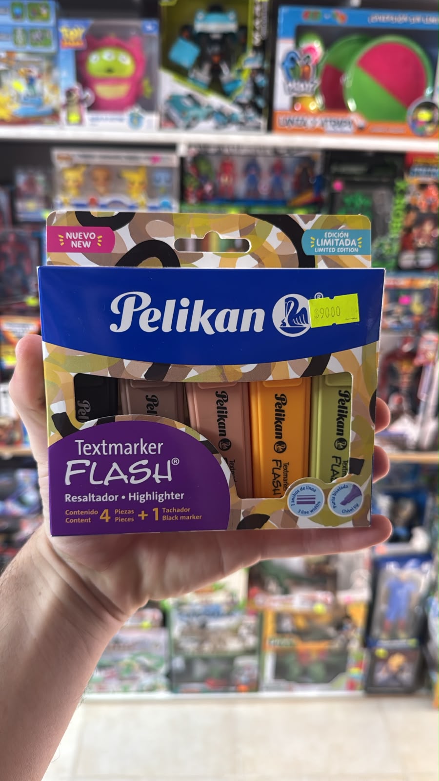 Resaltador Pelikan X4 + Tachador