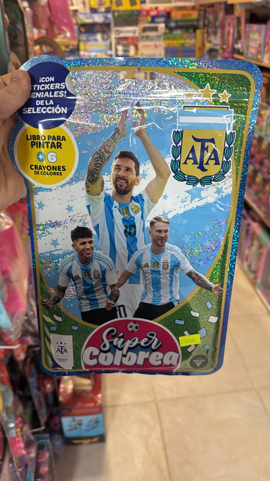 Super Colorea Seleccion Argentina