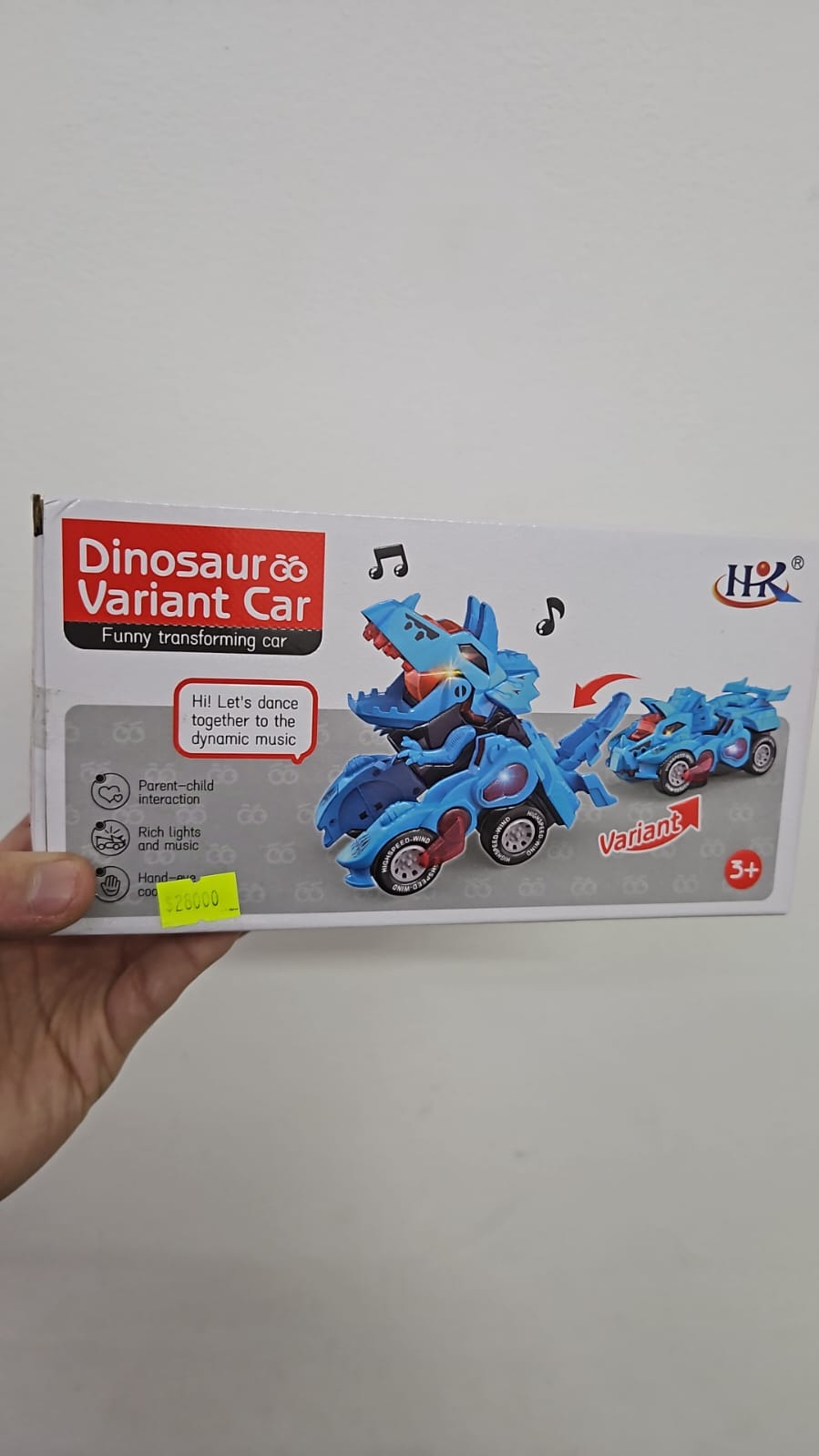Auto de dinosaurio