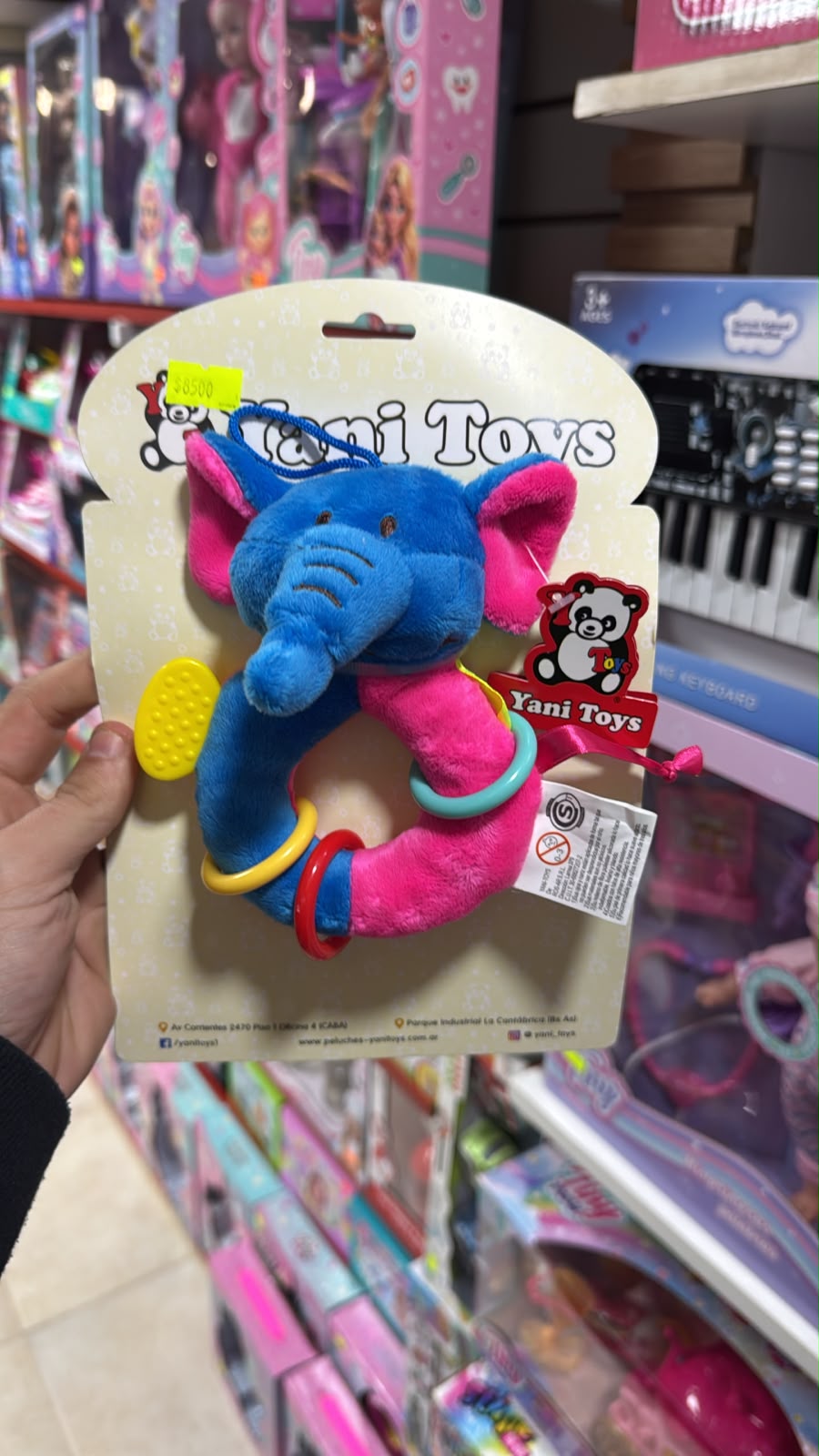 Sonajero elefante