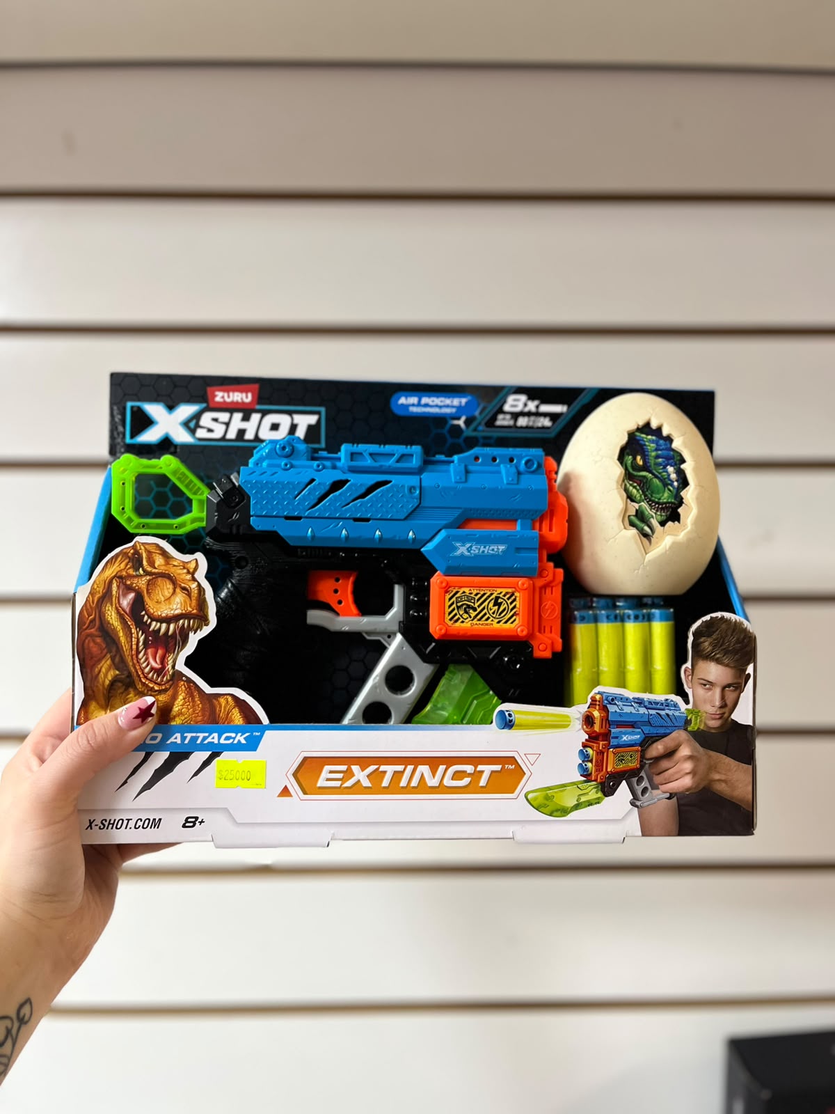 Pistola Xshot + Huevo
