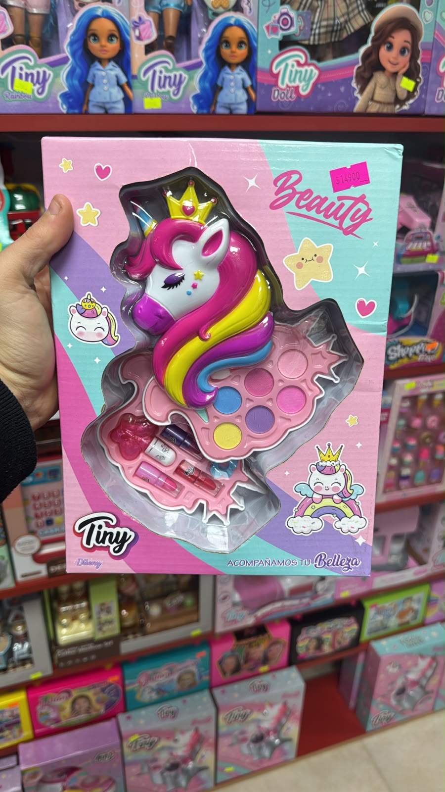 Unicornio doble Maquillaje Tiny