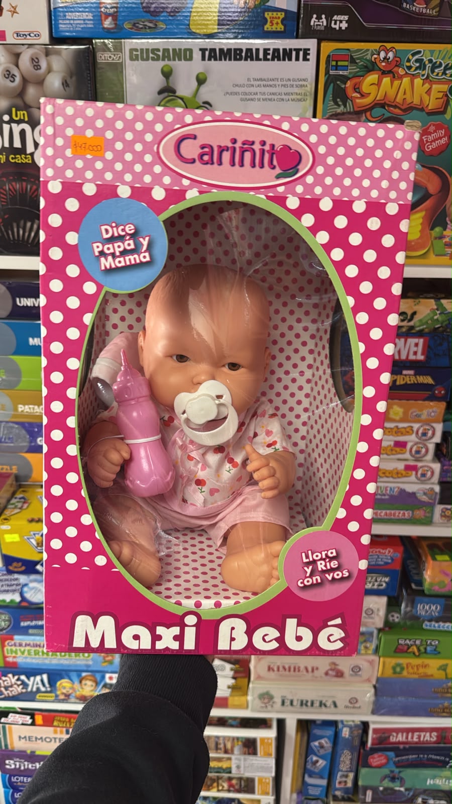Maxi Bebe Dice Papa y Mama Rosa