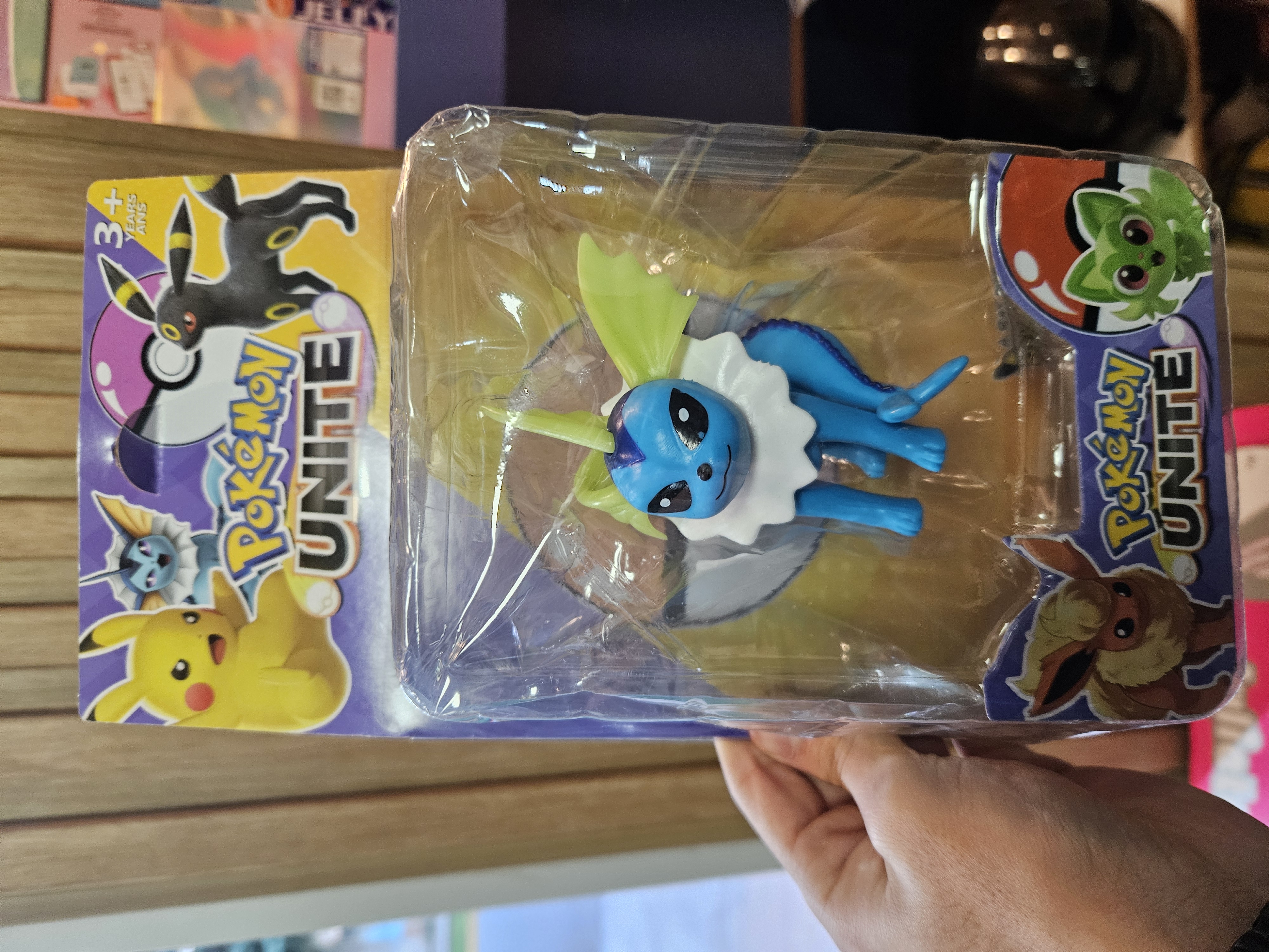 Figura Pokemon Vaporeon