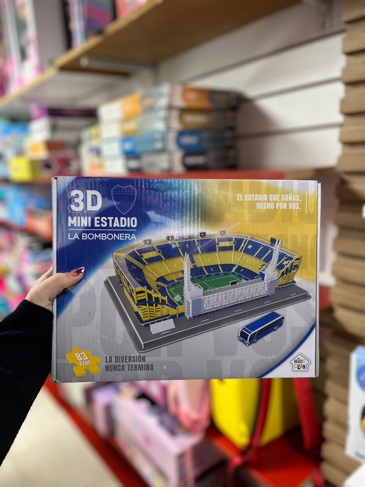 Mini estadio - La bombonera 3D