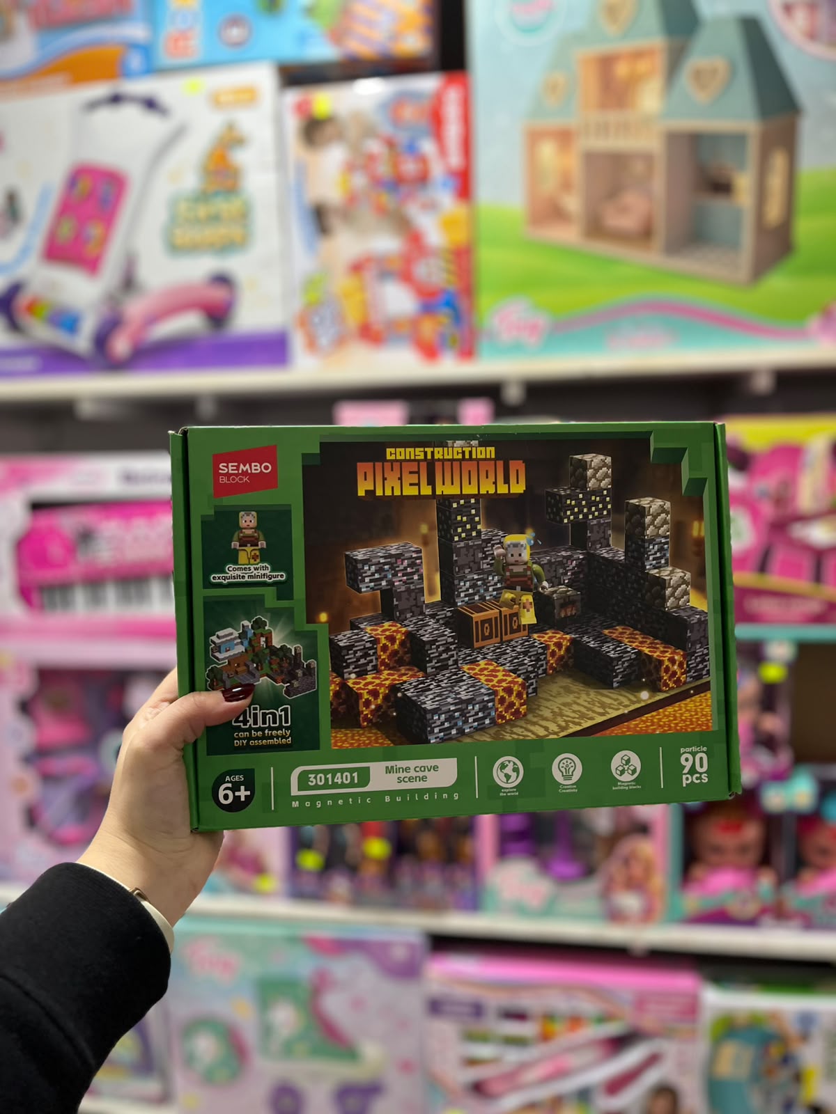 Minecraft X90 Cubos magnéticos
