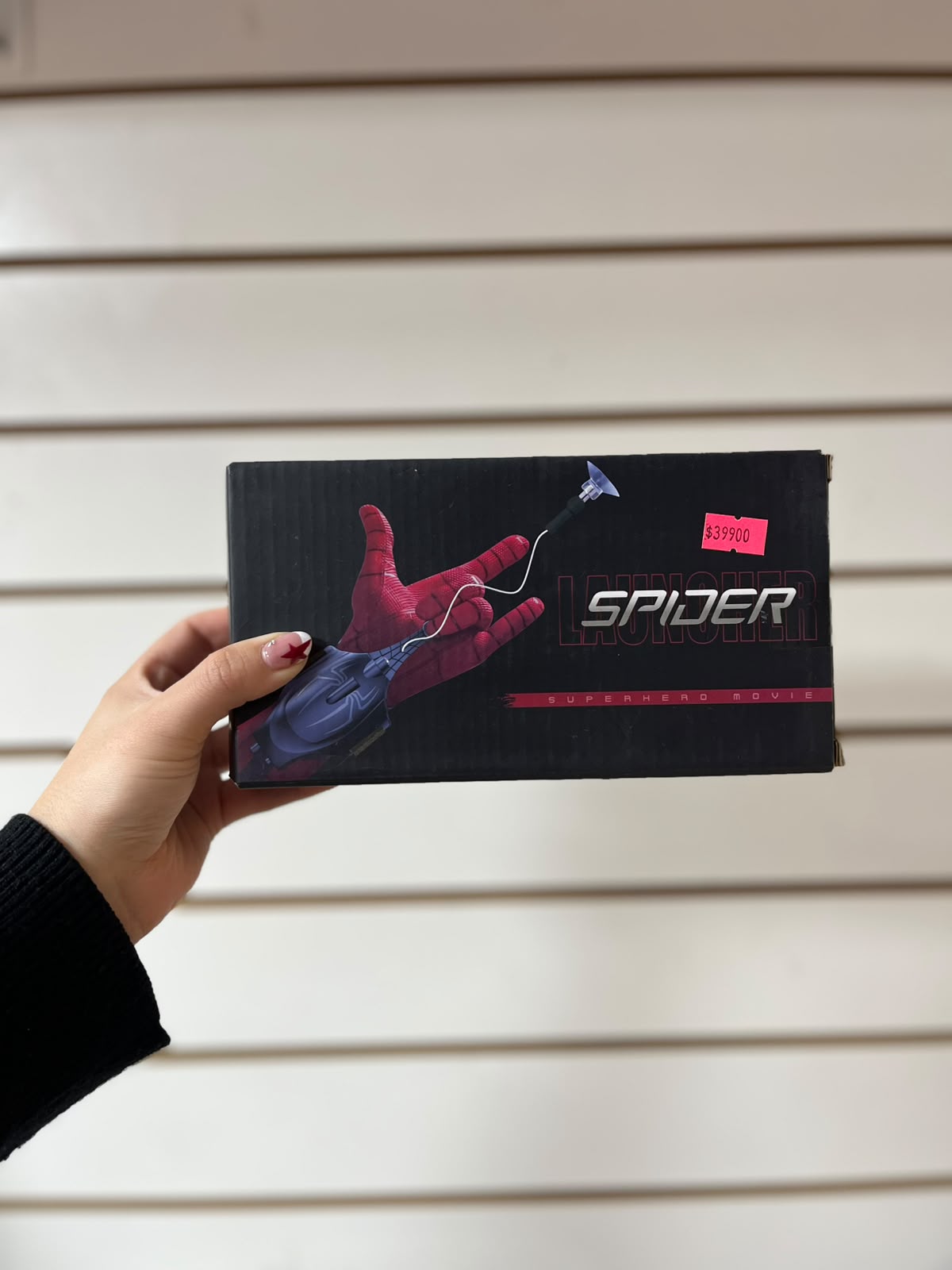 Tela de araña Spiderman.