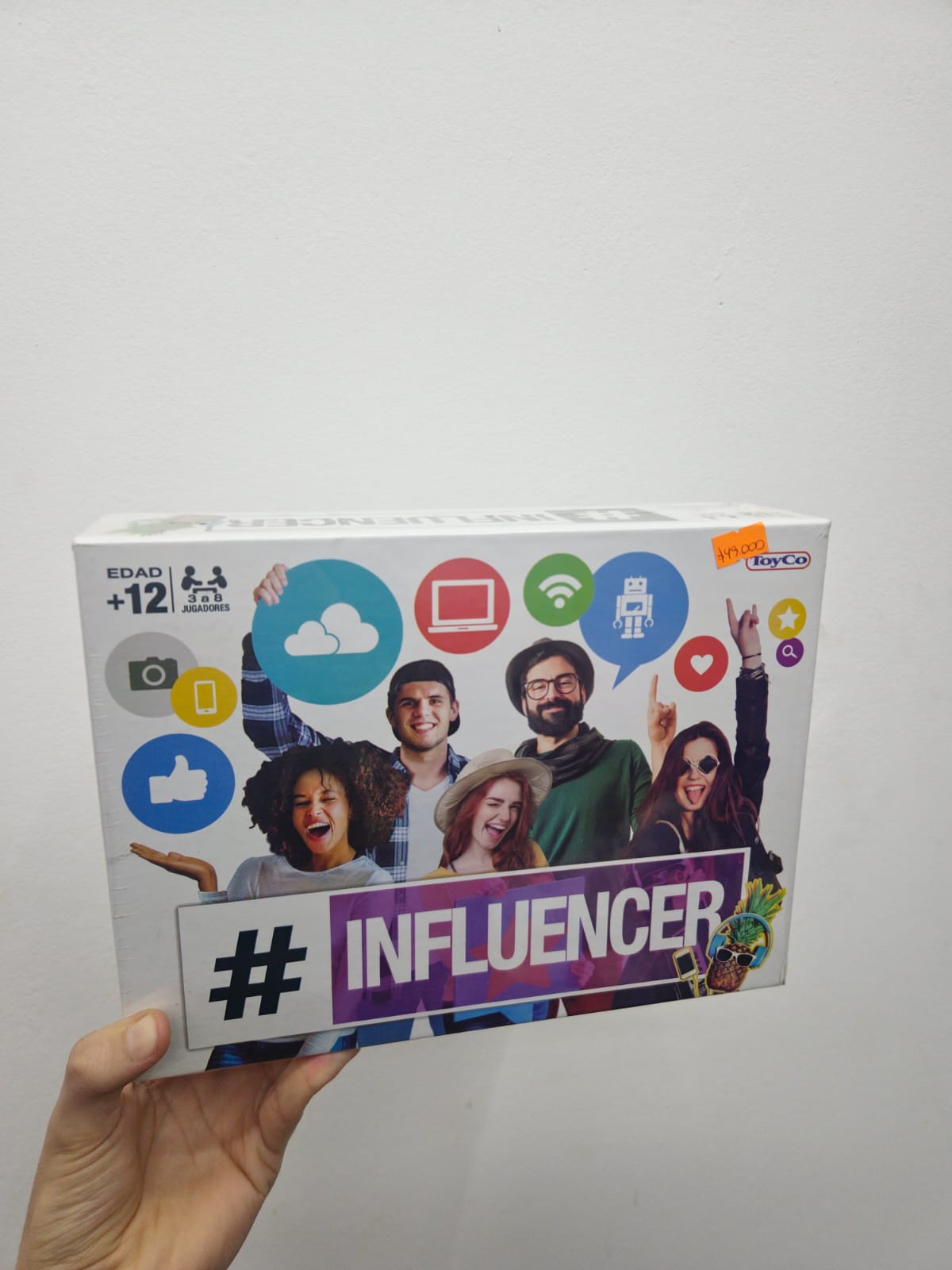 Juego de mesa influencer.