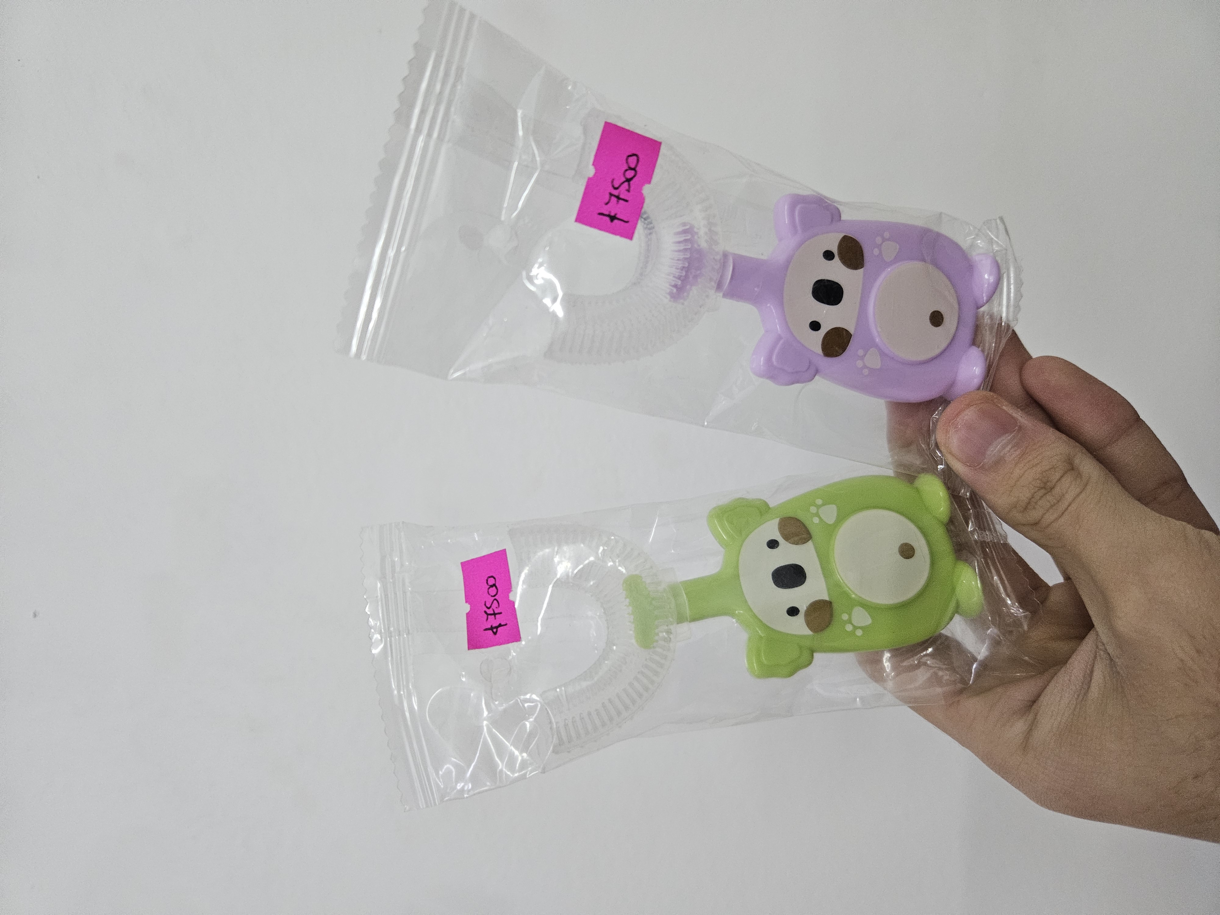 Cepillo de dientes infantil.