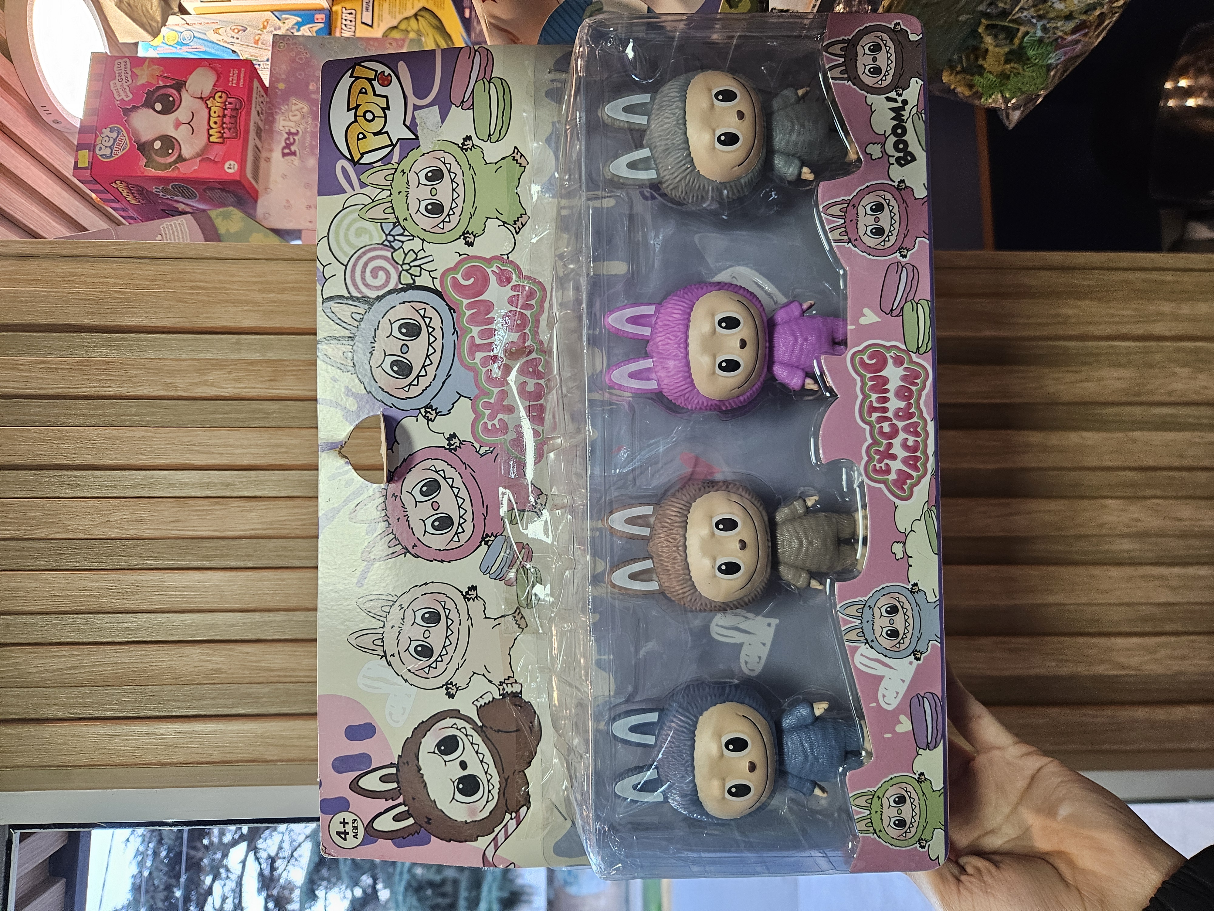 X4 Figuras Labubu