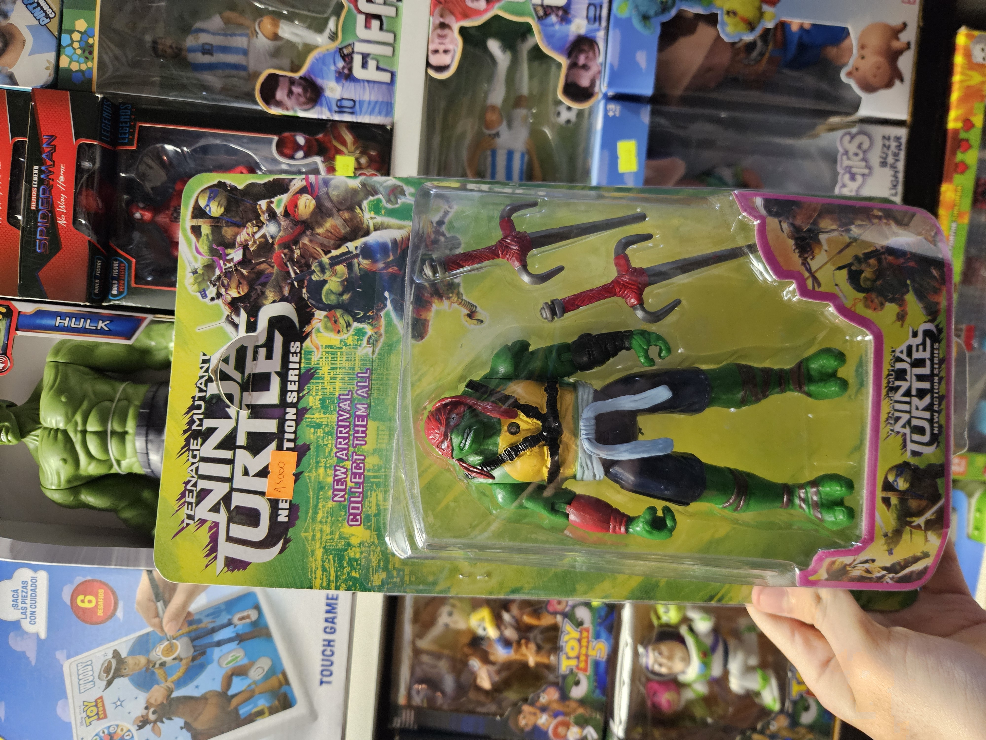 Figura Tortugas Ninja Rafael