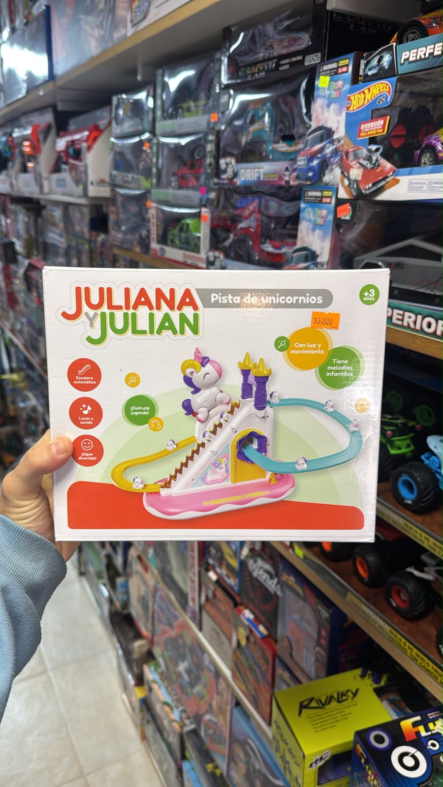 Pista de unicornios