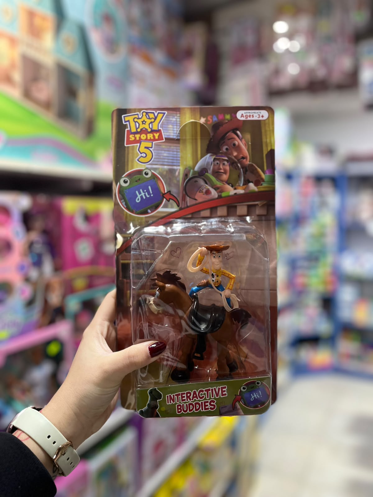Toy Story 5 Woody + Caballo