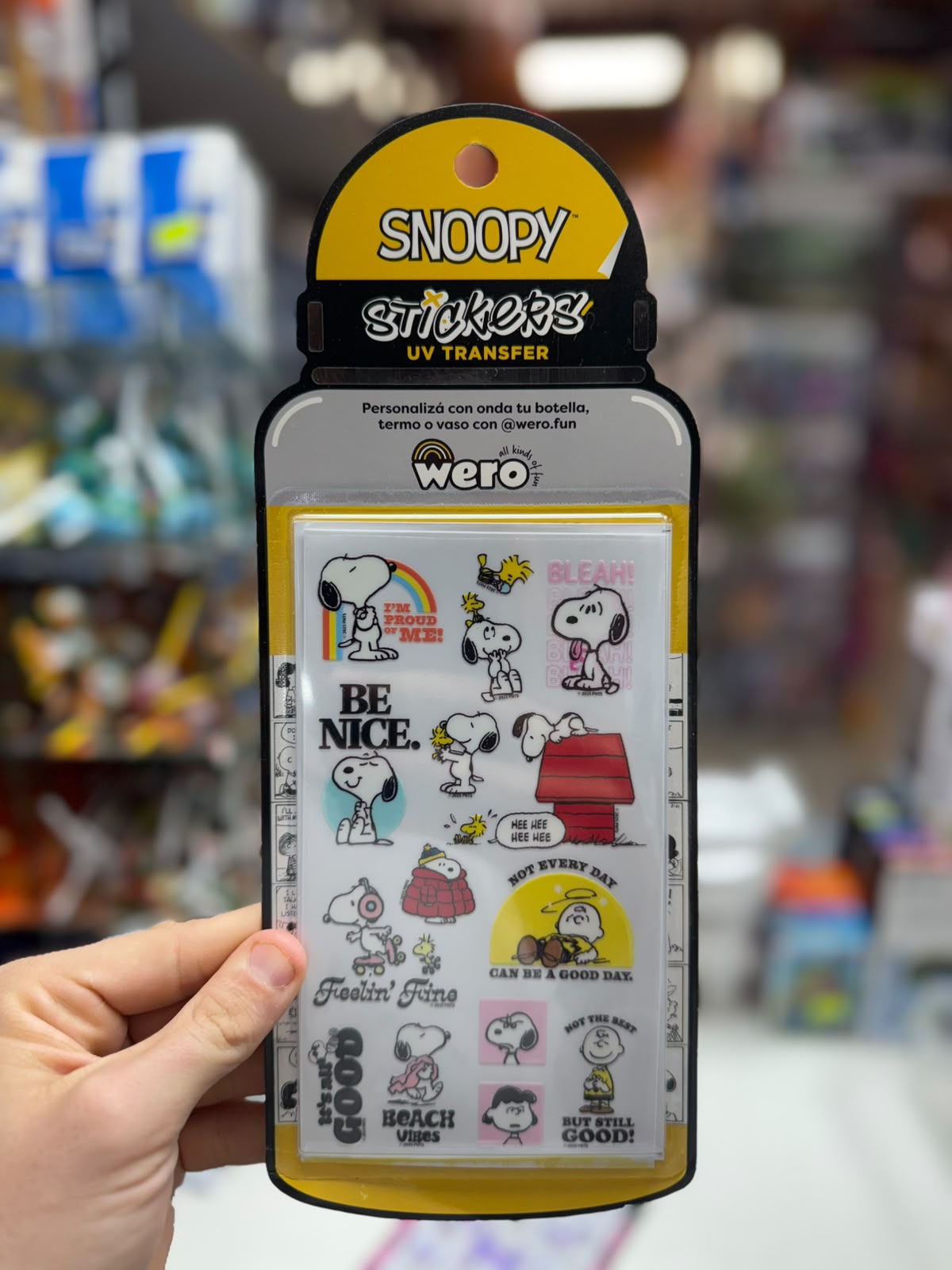 Snoopy Stickers Transferibles