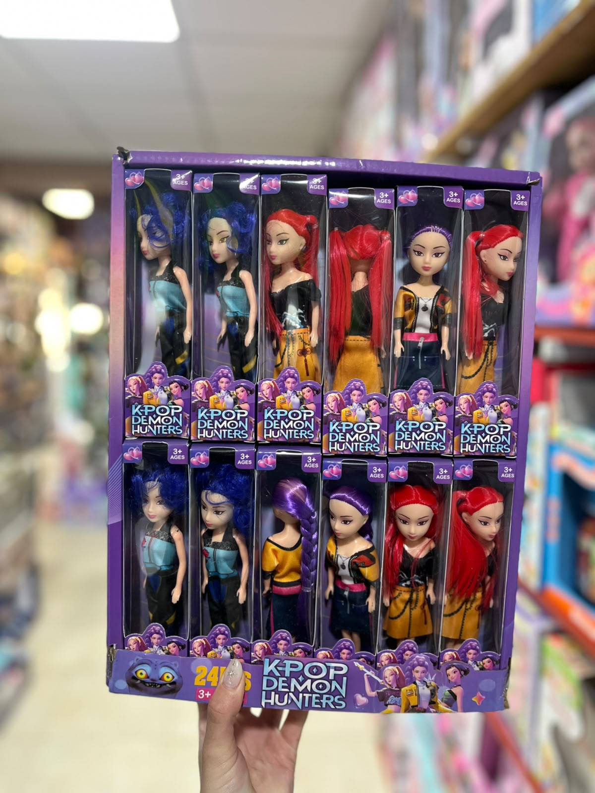 Muñecas k-pop demon hunters
