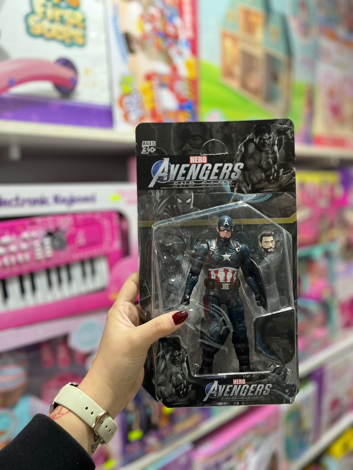 Avengers Capitan América Cambia Cara