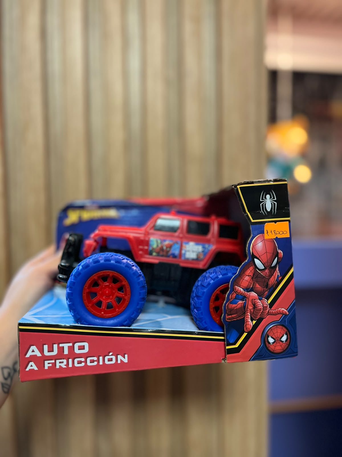 Monster truck a fricción.