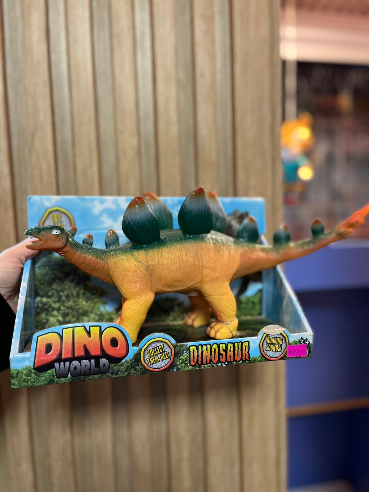 Dinosaurio Estegosaurio.