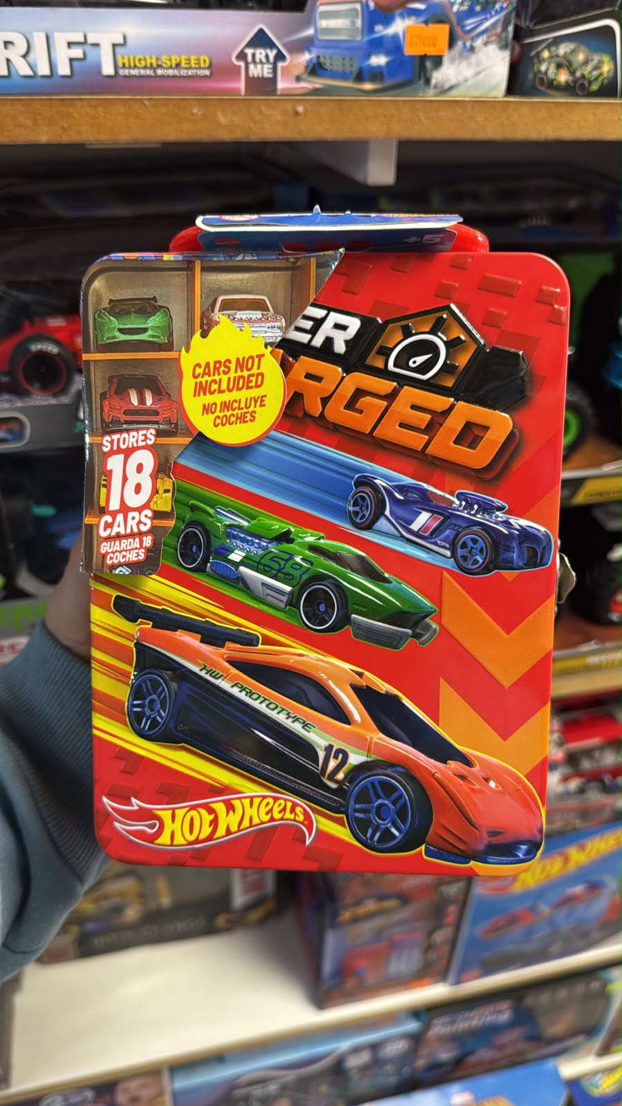 X18 Guarda Autitos Hot Wheels Deportivos