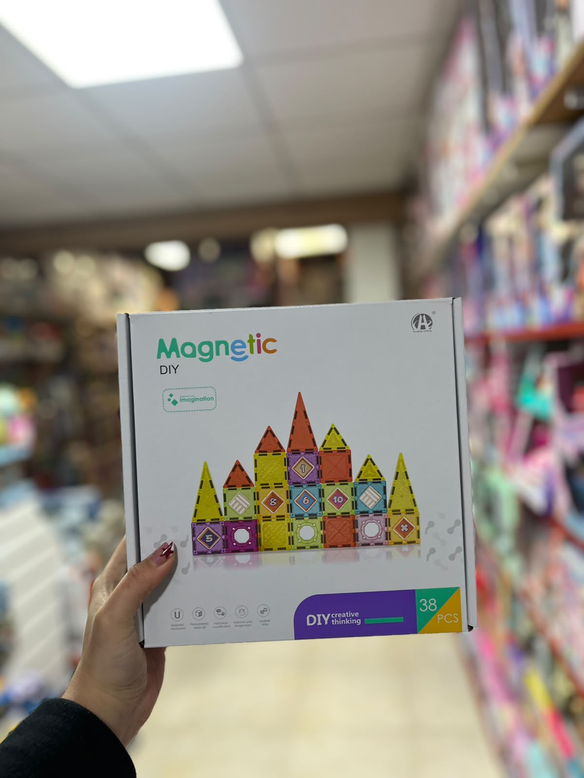 Cubos magneticos 38 pcs