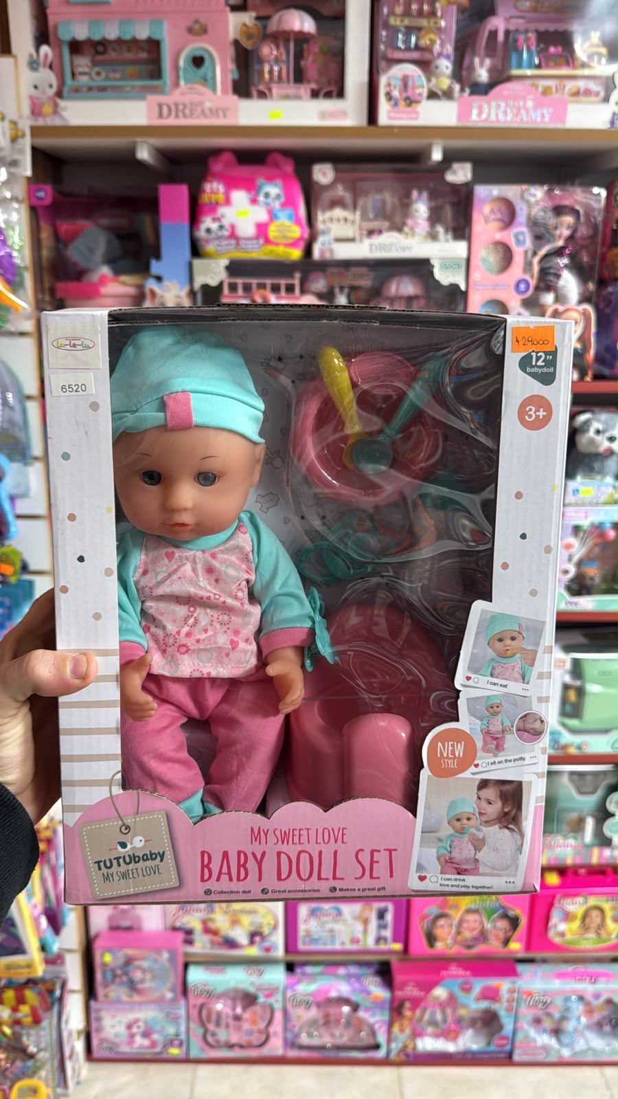 TutuBaby Bebe Set con accesorios