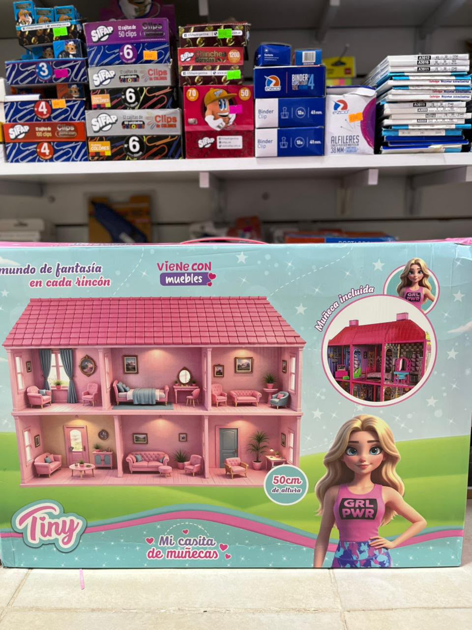 Mi casita de muñecas 50cm