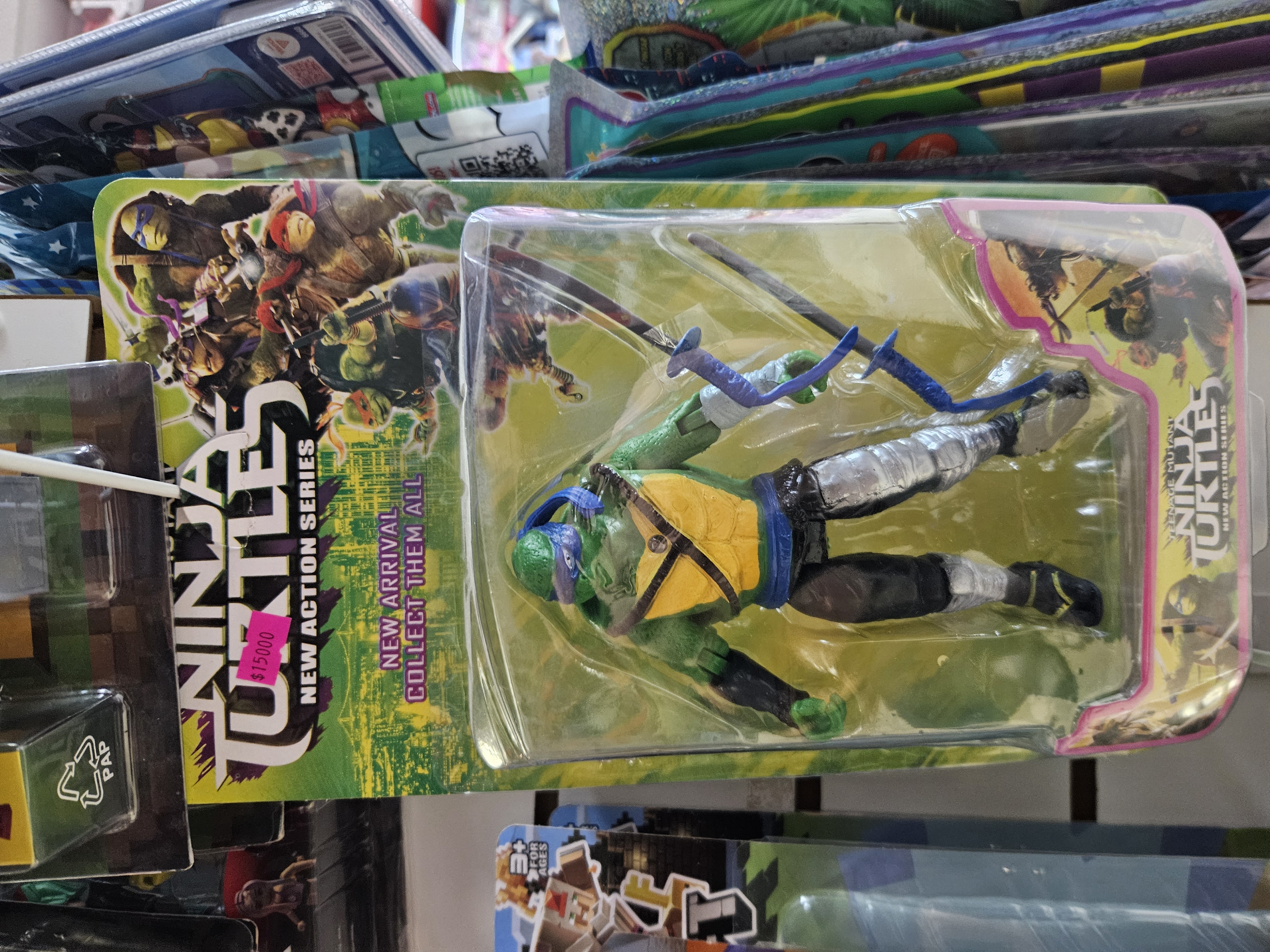 Figura Tortugas Ninja Leonardo