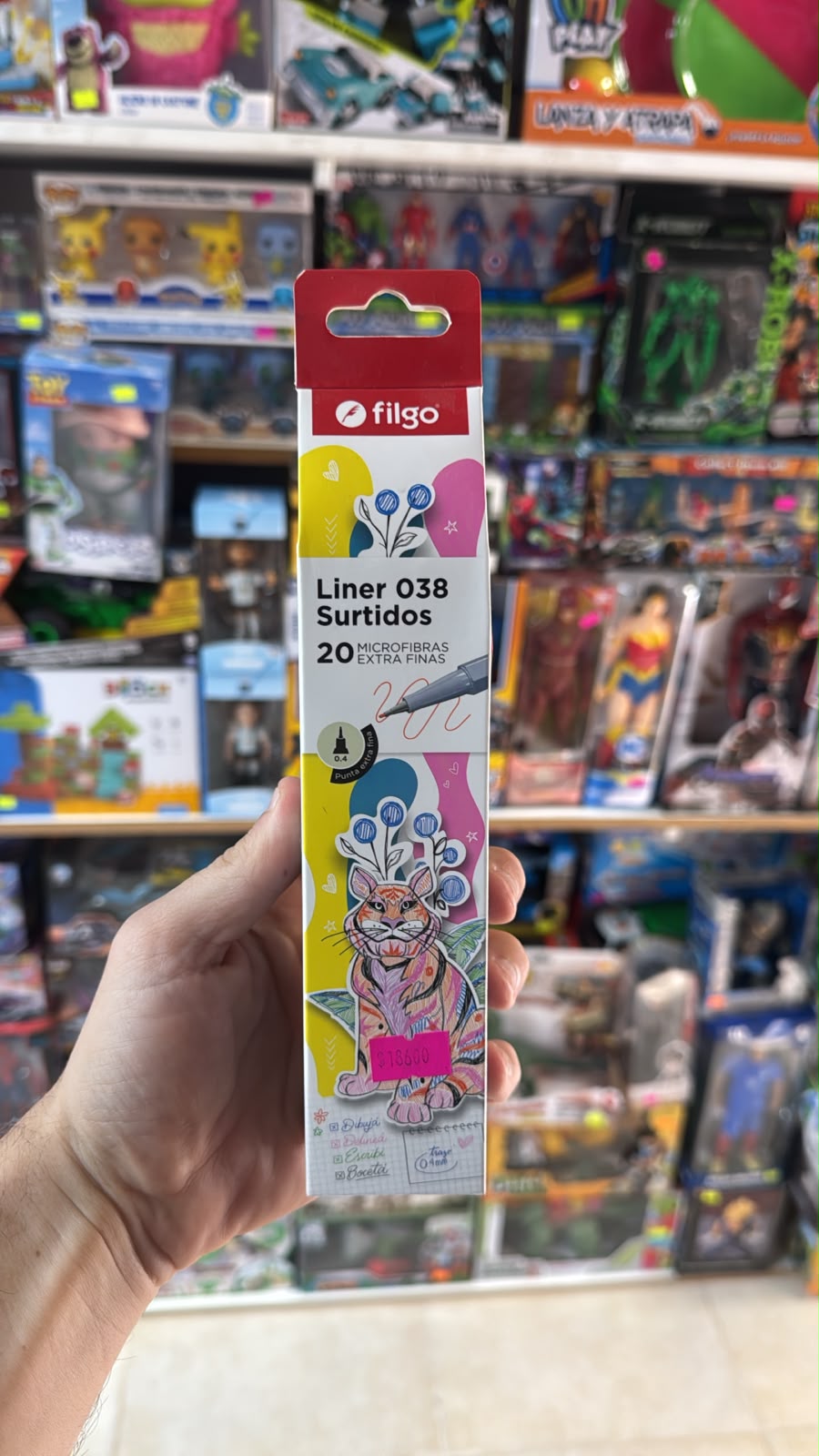 Microfibras 038 Surtidas X20
