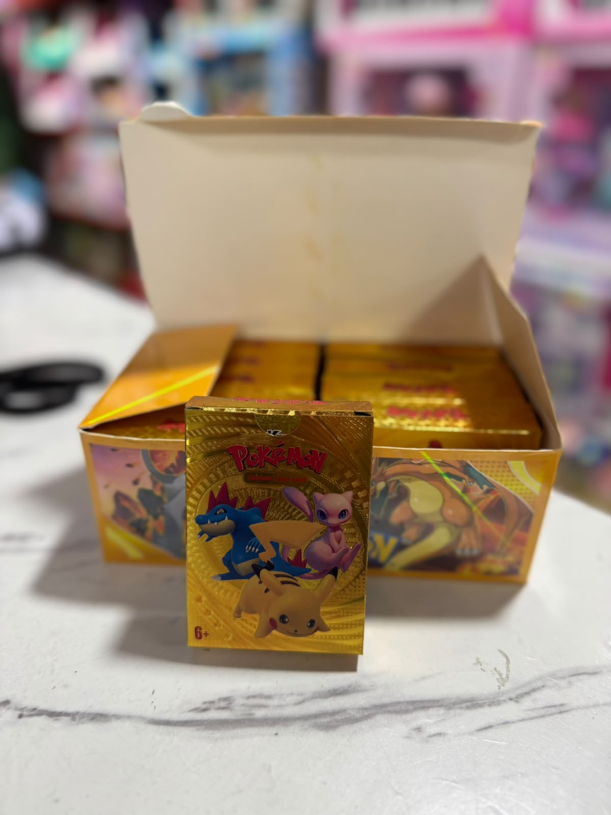 Cartas Pokemon Cajita Dorada