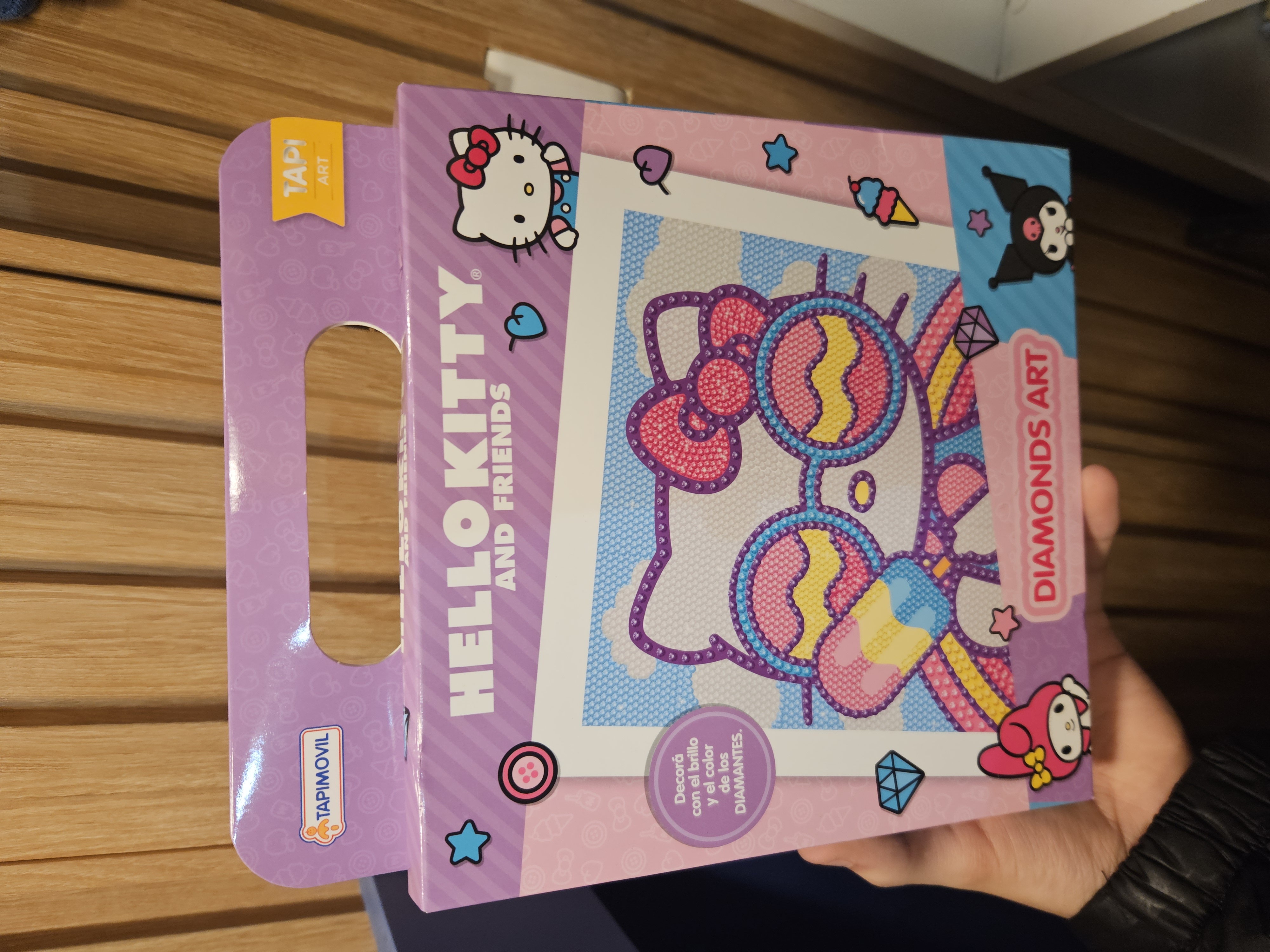 Hello Kitty Cuadro de Diamantes