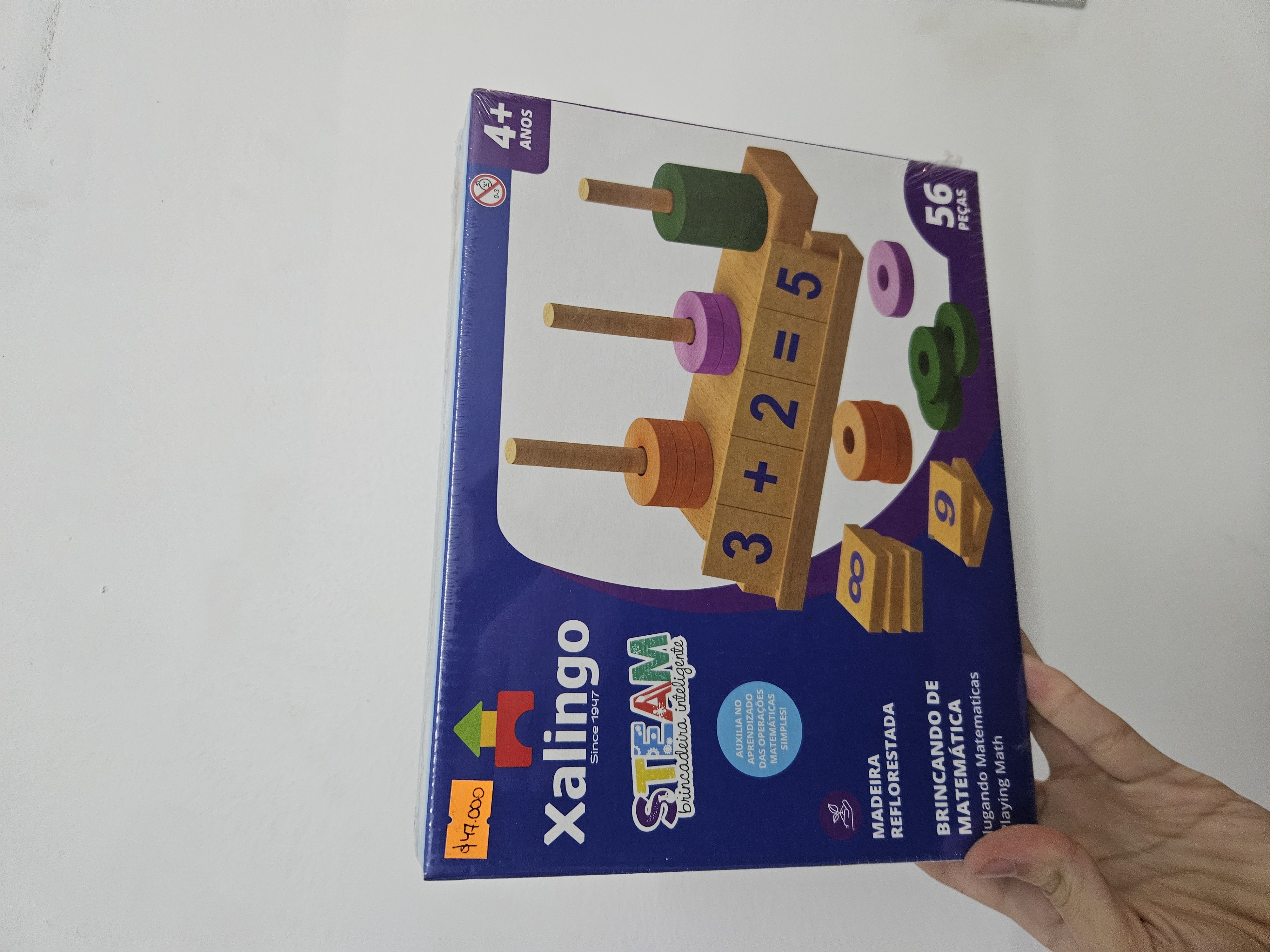 Juguete Didactico de Madera Matemáticas