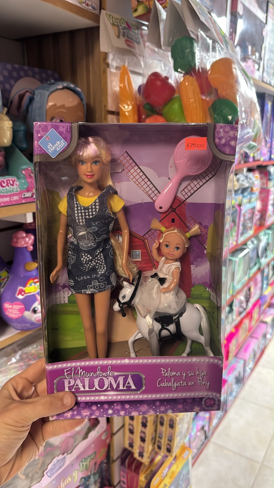 Muñeca Paloma con bebe en Pony