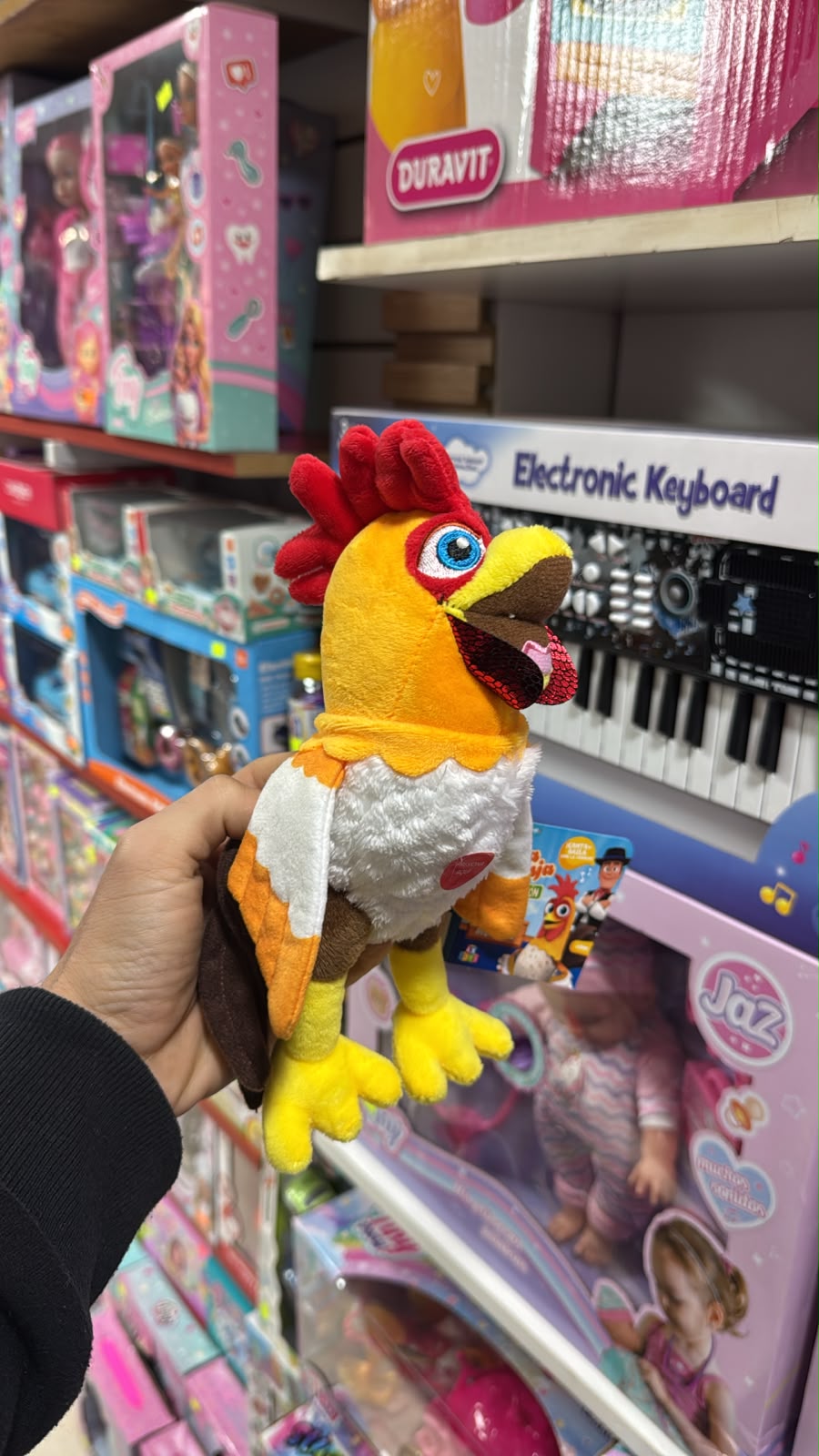 Gallo bartolito - Peluche musical