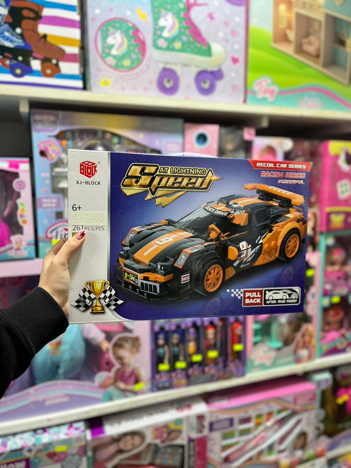 Set de bloques auto deportivo