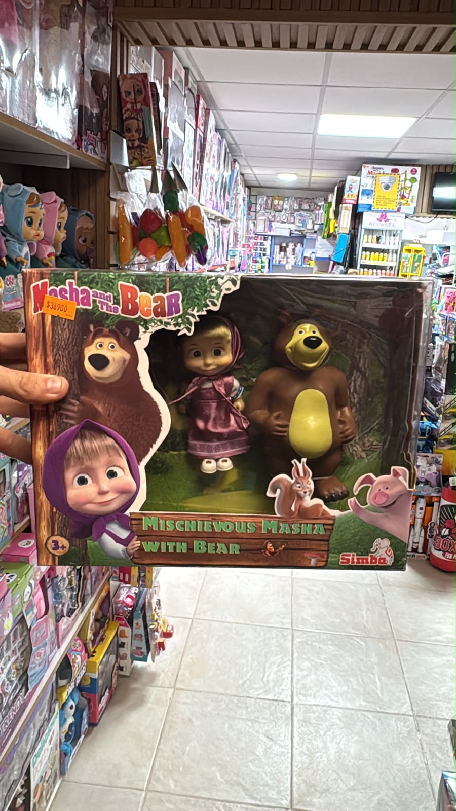X2 Figuras Masha y el Oso